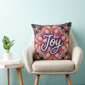Joy Kaleidoscope Floral Pillow クッション (椅子)