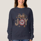 Joy Knitted Holiday スウェットシャツ (正面)
