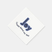Joy Looks Good on You スタンダードカクテルナプキン (角)