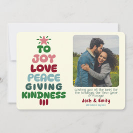 Joy Love Peace Treeの写真 シーズンカード