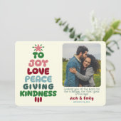 Joy Love Peace Treeの写真 シーズンカード (スタンド正面)