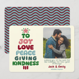 Joy Love Peace Treeの写真 シーズンカード