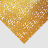 Joy - Luxurious Christmas Gold Faux Foil 薄葉紙 (詳細)