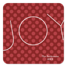 Joy Mod ドット - スクエアステッカー