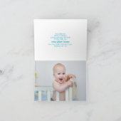 JOY. Newborn Girl Announcement 案内状 (内部)