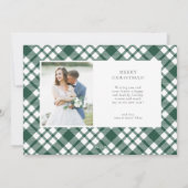 Joy Newlywedクリスマスフォトカード シーズンカード (裏面)