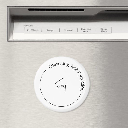 Joy Not Perfection マグネット (インサイチュ (食洗機))