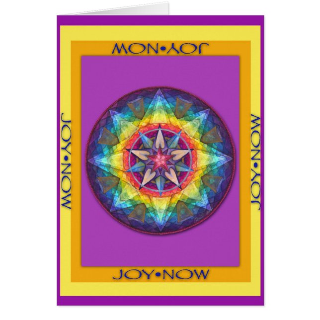 Joy Nowカード (正面)