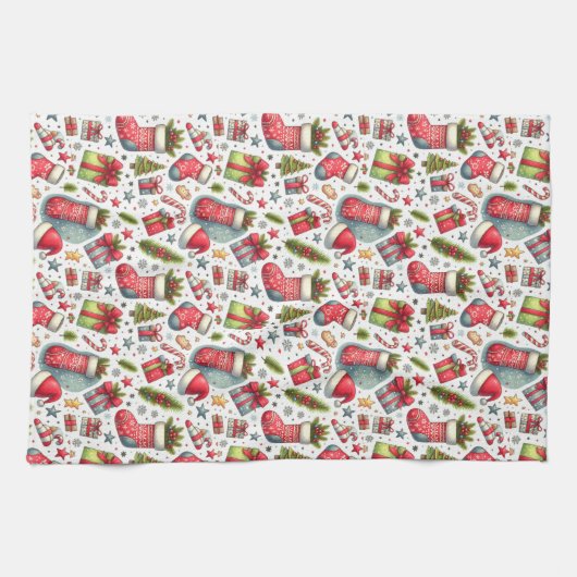 Joy of Christmas キッチンタオル (横)