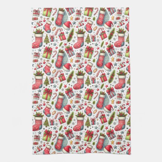 Joy of Christmas キッチンタオル (縦)