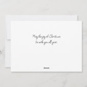 Joy of Christmas Doodle Art Style シーズンカード (裏面)