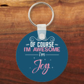 Joy Of Course私は素晴らしJoy name キーホルダー (正面)