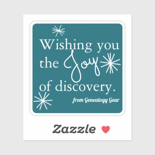 Joy of Discovery シール (シート)