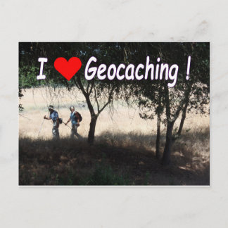 Joy of Geocachingはがき：ハイカー ポストカード