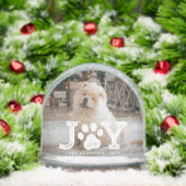 Joy pawプリントかわいいペットの写真クリスマス (クリスマス)