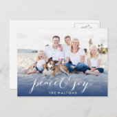 JOY & PEACE HOLIDAYフォトカード シーズンポストカード (正面/裏面)