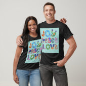 Joy , peace, love– Inspirational t shirt design  Tシャツ (ユニセックス)