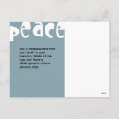 Joy & Peace Triptychはがき シーズンポストカード (裏面)