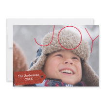 Joy Photo - クリスマスカード