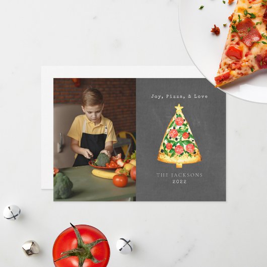 Joy Pizza Love Chalkboardの写真 シーズンカード