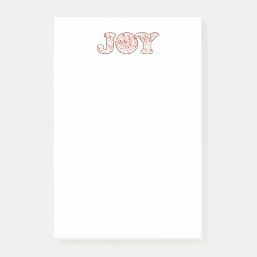 Joy Post-It Notes ポストイット (正面)