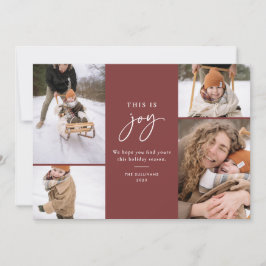 Joy Redミニマル数々のリスト – 写真 シーズンカード