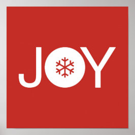 Joy Red Christmasのポスター ポスター