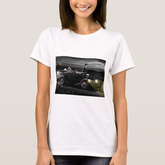 Joy Ride B&W Tシャツ (正面)