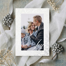 Joy Script装飾フローラ&葉フォトフレーム