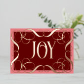 Joy Scrolly フレーム 箔シーズンカード (立ち正面)