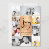 Joy & Star Brushスクリプトフェイクフォイルスタイリッシュ6枚 シーズンカード (正面)