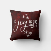 Joy to the Worldタイポグラフィと雪の結晶