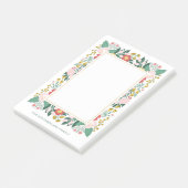 Joy To The Worldフローラガーデンエレガントフォトフレーム ポストイット (アングル)