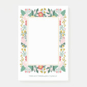 Joy To The Worldフローラガーデンエレガントフォトフレーム ポストイット (正面)