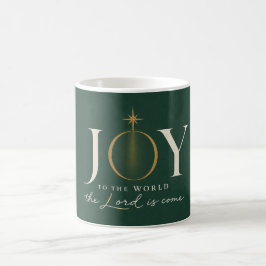  JOY TO THE WORLD | キリスト教のクリスマス コーヒーマグカップ