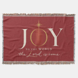 JOY TO THE WORLD | キリスト教のクリスマス スローブランケット