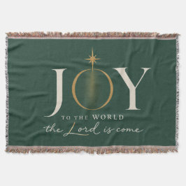 JOY TO THE WORLD | キリスト教のクリスマス スローブランケット