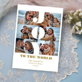Joy to the World 6カスタム Photos Collage シーズンポストカード