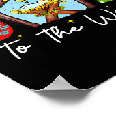 Joy To The World Baby Jesus Christmas Nativity Sce ポスター (角)