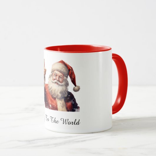 Joy To The World Coffee Mug For All マグカップ (正面右)