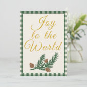 Joy To The World - Deep Pine Green シーズンカード (スタンド正面)