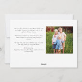 Joy to the World Green金ゴールド写真クリスマス シーズンカード (裏面)