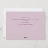 Joy to the World Handwriting Religious Christmas シーズンカード (裏面)