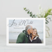 Joy to the World Photoクリスマス シーズンカード (スタンド正面)