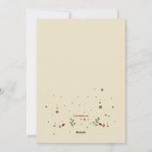 Joy To The World Photo Holiday Card シーズンカード (裏面)