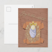 Joy to the world postcard シーズンポストカード (正面/裏面)