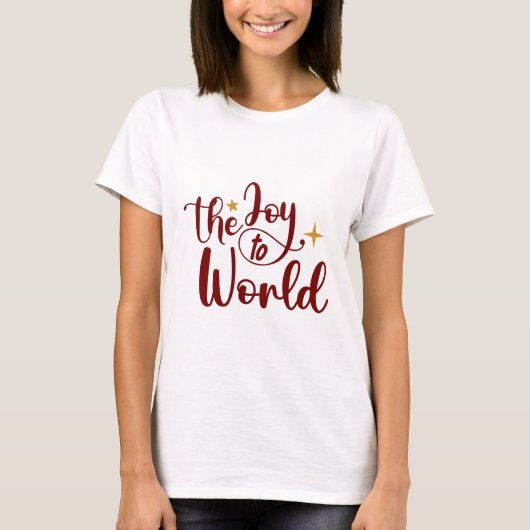 Joy to the world tシャツ (正面)