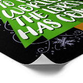 Joy To The World The Lord Has Come Christian Chris ポスター (角)