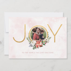 Joy to the World Waterカラーフローラ写真 シーズンカード