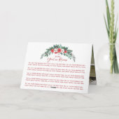 Joy to the World Year in Review写真 シーズンカード (裏面)